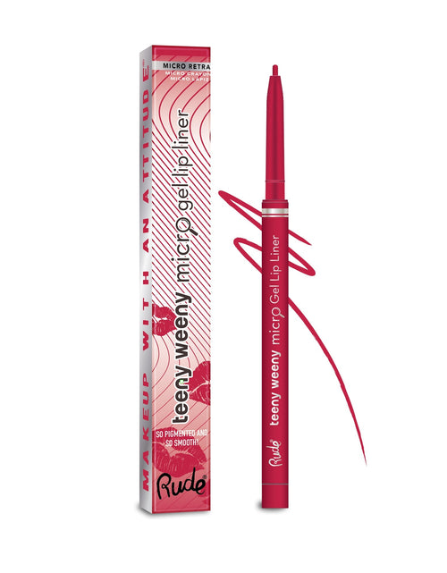 Load image into Gallery viewer, RUDE Teeny Weeny Micro Gel Lip Liner - Seeing Red
