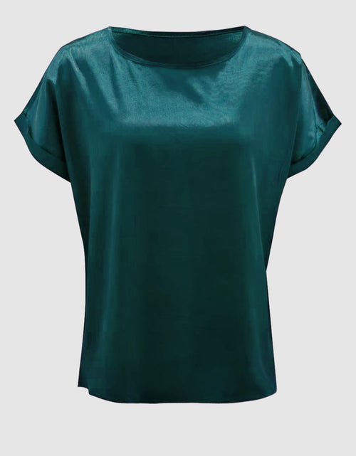 Load image into Gallery viewer, Round Neck Short Sleeve T-Shirt
