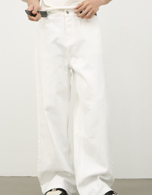 Load image into Gallery viewer, Men's Wide Straight Leg Jeans
