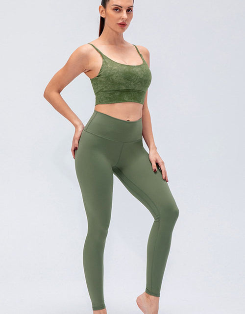 Load image into Gallery viewer, Wide Waistband Slim Fit Active Leggings
