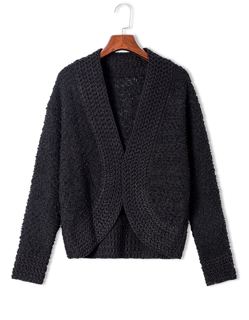 Load image into Gallery viewer, Solid Color Open Front Cardigan
