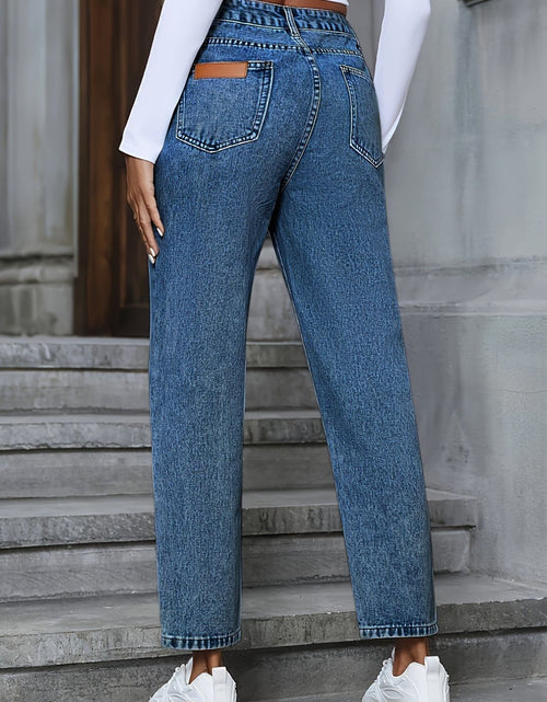Load image into Gallery viewer, Pocketed Straight Leg Jeans
