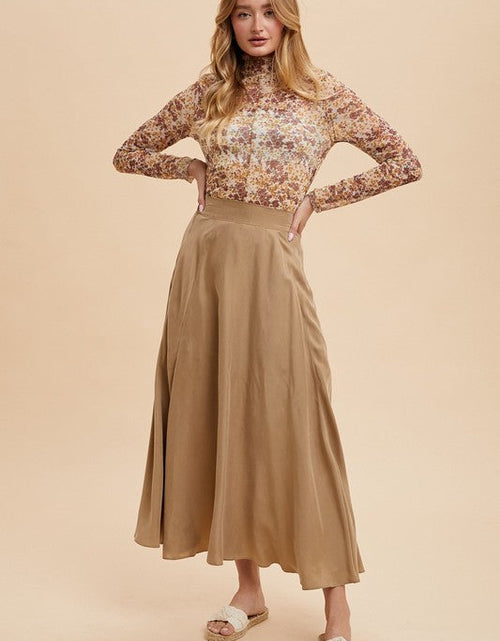 Load image into Gallery viewer, Annie Wear Floral Lettuce Hem Sheer Mesh Top
