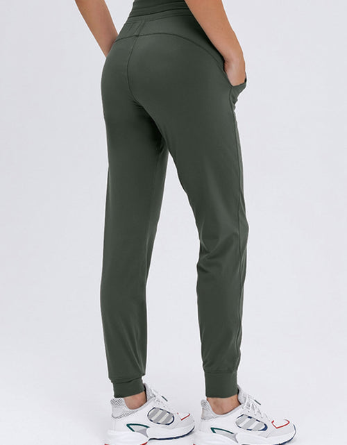 Load image into Gallery viewer, Millennia Double Take Tied Joggers with Pockets
