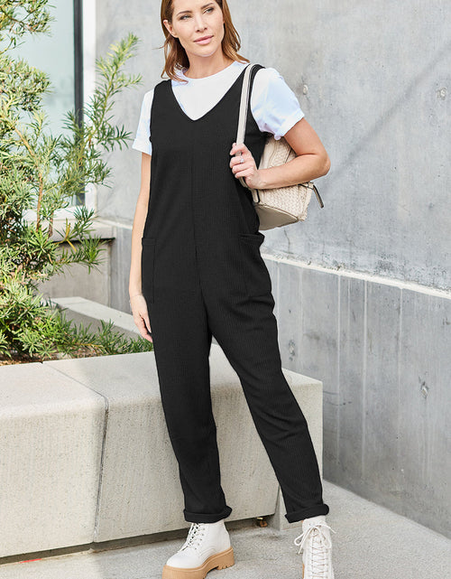 Load image into Gallery viewer, Double Take Full Size Sleeveless Straight Jumpsuit
