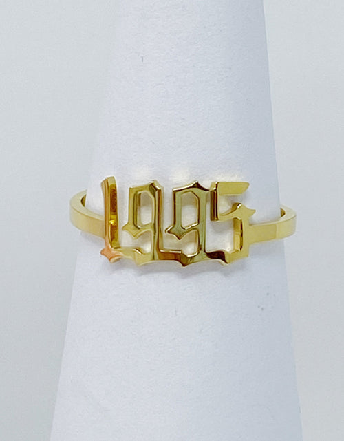 Load image into Gallery viewer, Birth Year Ring by Ellisonyoung.com
