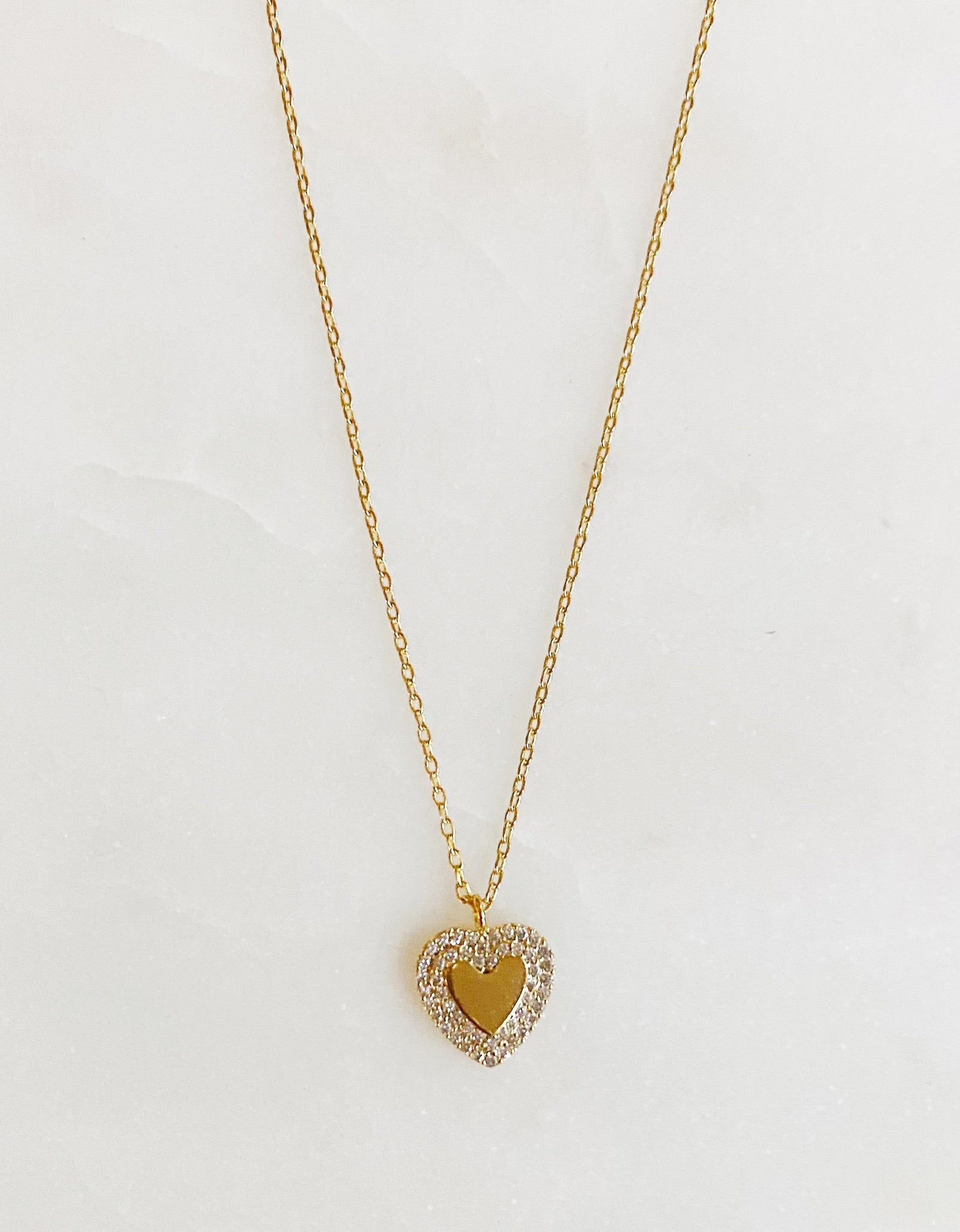 So Pretty Mini Heart Necklace by Ellisonyoung.com