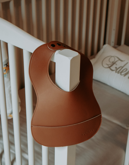 Load image into Gallery viewer, Vegan Leather Bib by YUUMA
