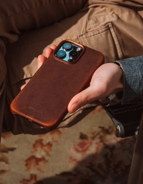 Load image into Gallery viewer, Leather iPhone Case
