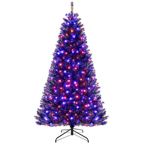 Load image into Gallery viewer, 6/7/8 Feet Artificial Christmas Tree with 6 Lighting Modes and Spooky Sounds-8 ft
