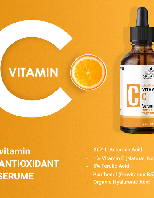 Load image into Gallery viewer, Vitamin C Serum 1 oz by Morgan Cosmetics
