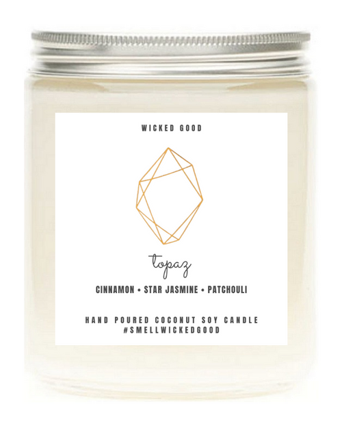 Load image into Gallery viewer, Birthstone Candle by Wicked Good Perfume
