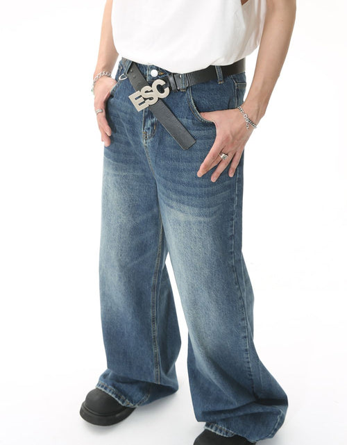 Load image into Gallery viewer, Wide Leg Jeans with Pockets
