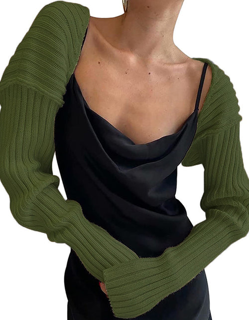 Load image into Gallery viewer, Long Sleeve Knit Bolero
