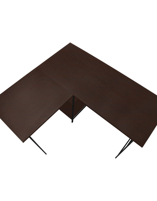 Load image into Gallery viewer, Computer Desk, Home Office, Corner, Storage Shelves, L Shape, Work, Laptop, Contemporary, Modern by Couch.com
