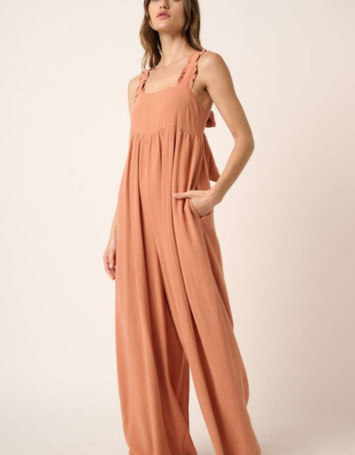 Load image into Gallery viewer, Mittoshop Sleeveless Wide Leg Jumpsuit
