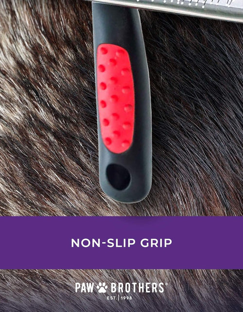 Load image into Gallery viewer, Paw Brothers Slicker Dog and Cat Grooming Brush for Professional Pet Groomers - Easy to Use - Comfortable - Removes Long and Loose Hair
