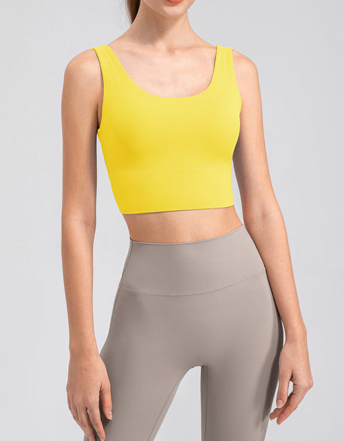 Load image into Gallery viewer, Scoop Neck Wide Strap Active Tank
