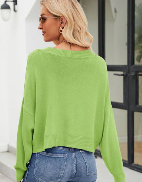 Load image into Gallery viewer, V-Neck Button Down Cardigan
