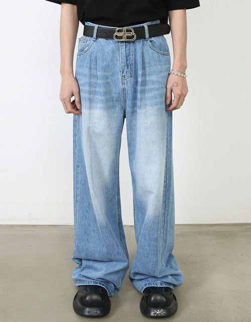 Load image into Gallery viewer, Men's Wide Leg Jeans
