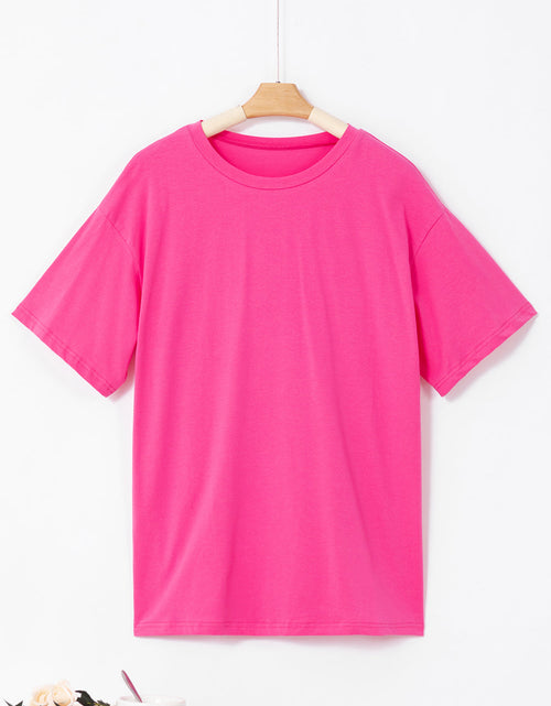 Load image into Gallery viewer, SUN SHINE ON MY MIND Round Neck T-Shirt
