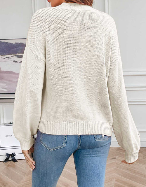 Load image into Gallery viewer, Floral Long Sleeve Open Front Cardigan
