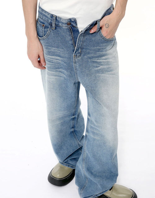 Load image into Gallery viewer, Wide Leg Jeans with Pockets
