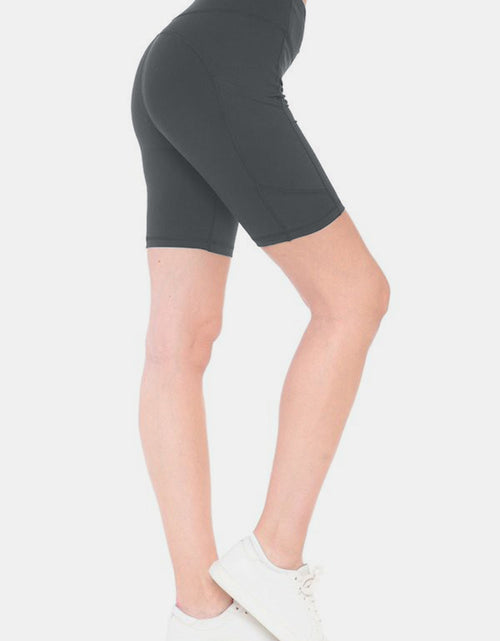 Load image into Gallery viewer, Leggings Depot Full Size High Waist Active Shorts
