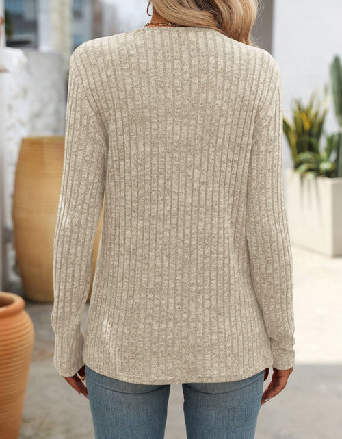 Load image into Gallery viewer, Mandy Square Neck Long Sleeve T-Shirt
