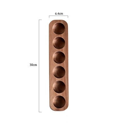 Load image into Gallery viewer, Japanese style Wooden Double Row Egg Storage by Blak Hom

