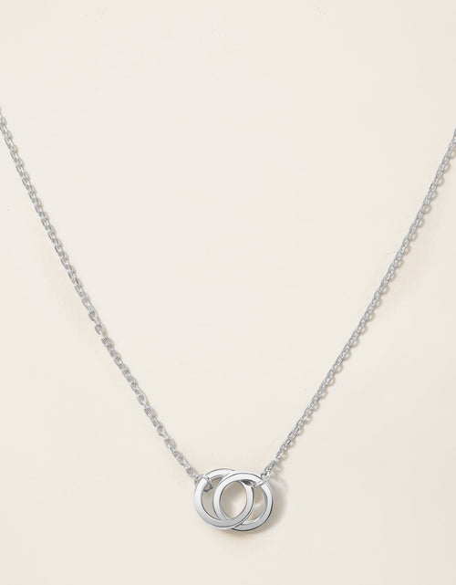 Load image into Gallery viewer, 14k Solid Gold Interlocking Necklace by Italic
