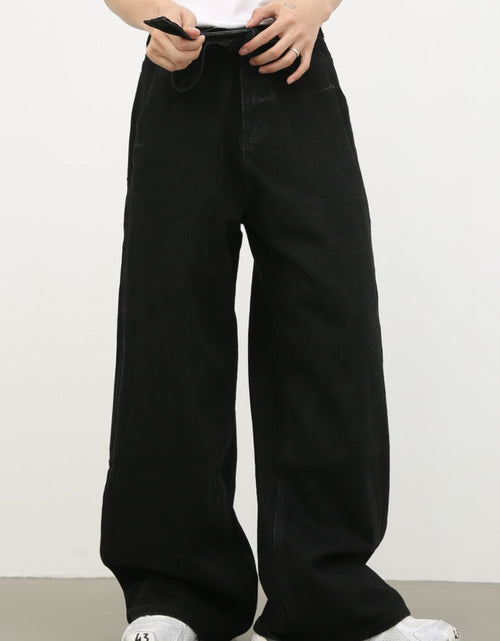 Load image into Gallery viewer, Men's Mid Rise Wide Leg Jeans
