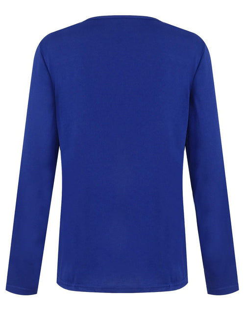 Load image into Gallery viewer, Half Button Long Sleeve T-Shirt
