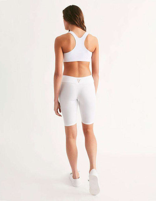 Load image into Gallery viewer, Mid-Rise Bike Shorts Be Beautiful Be You 2021 by Vavoom Vodka | Voted Best Vodka Of 2020

