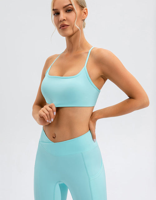 Load image into Gallery viewer, Crisscross Spaghetti Strap Active Cami

