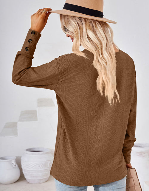 Load image into Gallery viewer, V-Neck Long Sleeve Blouse

