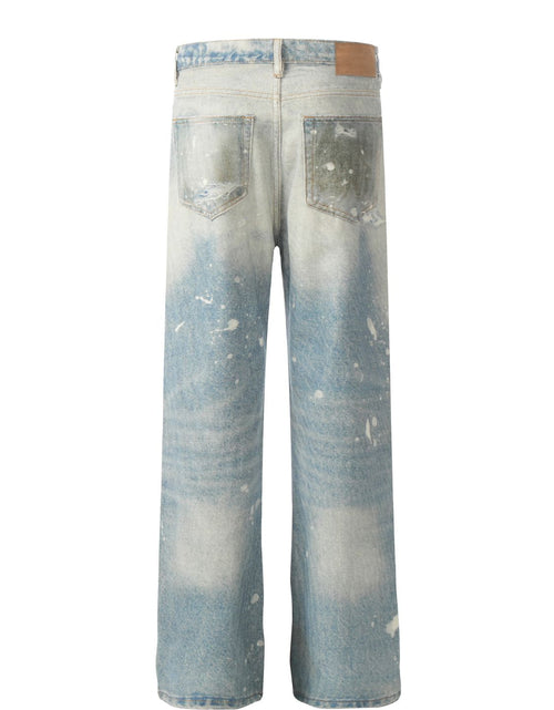 Load image into Gallery viewer, Men's Waste Soil Style Straight Leg Jeans
