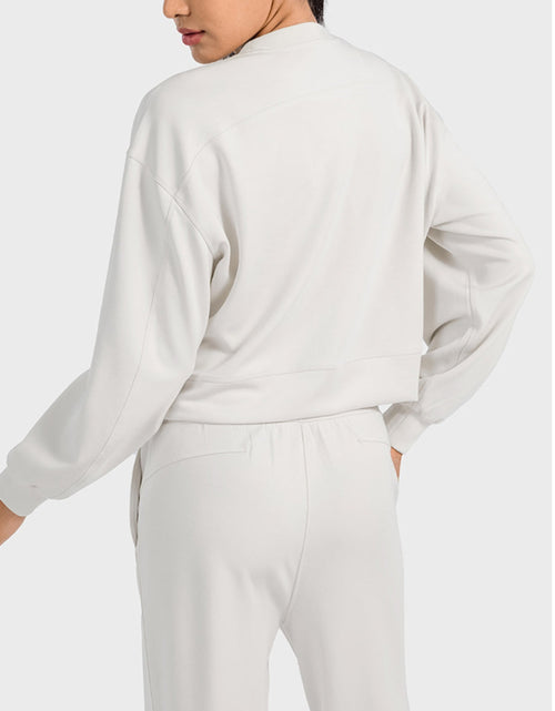 Load image into Gallery viewer, Millennia Round Neck Drop Shoulder Sports Top
