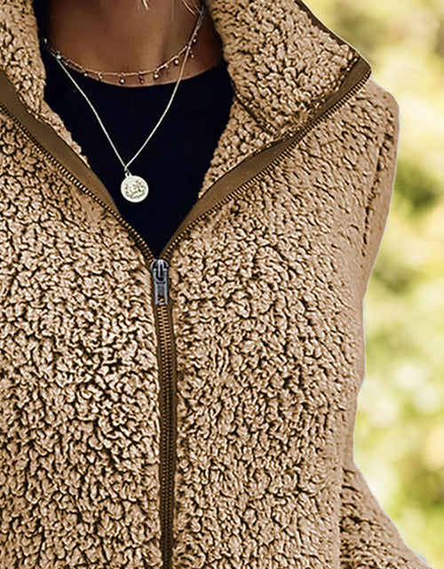 Load image into Gallery viewer, Pocketed Zip Up Turtleneck Jacket
