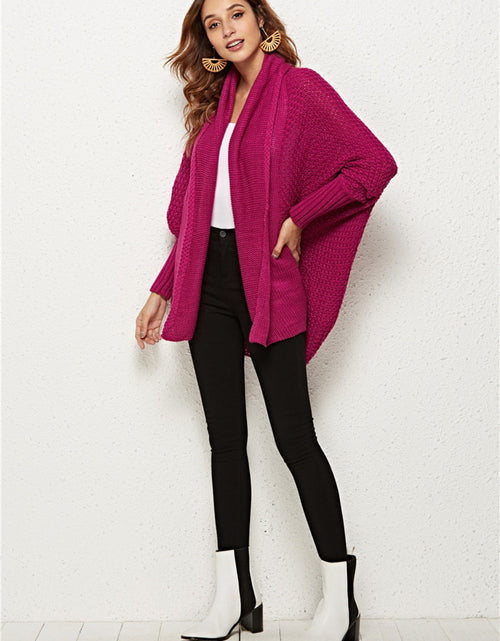 Load image into Gallery viewer, Angel Wings Open Front Batwing Sleeve Cardigan
