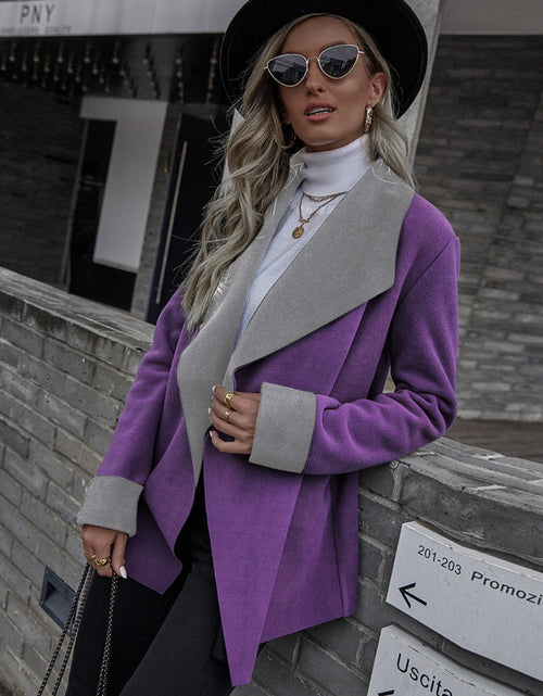 Load image into Gallery viewer, Open Front Long Sleeve Jacket
