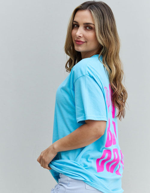 Load image into Gallery viewer, Sweet Claire "More Beach Days" Oversized Graphic T-Shirt
