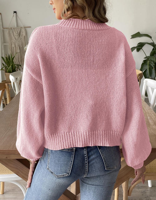Load image into Gallery viewer, Pearl Open Front Long Sleeve Cardigan
