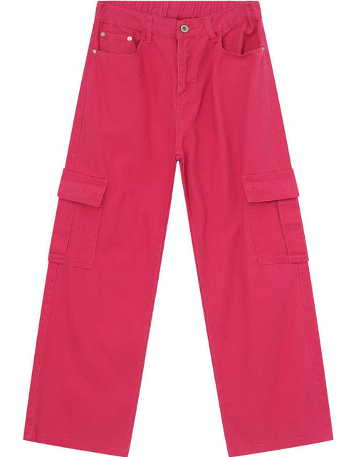 Load image into Gallery viewer, Men's Loose Jeans with Cargo Pockets
