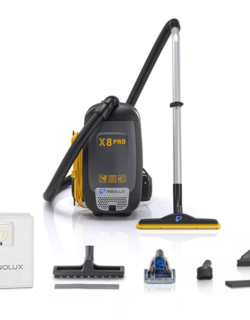 Load image into Gallery viewer, Prolux X8 Pro Commercial Backpack Vacuum w/ Deluxe 1 1/2" Tool Kit by Prolux Cleaners
