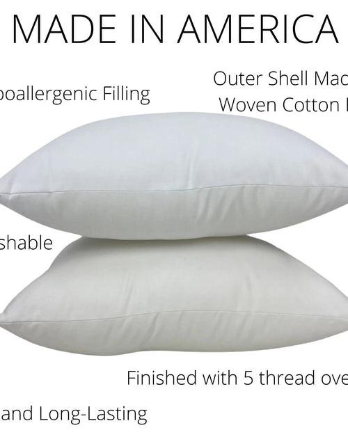 Load image into Gallery viewer, 8x20 or 20x8 | Indoor Outdoor Down Alternative Hypoallergenic Polyester Pillow Insert | Quality Insert | Throw Pillow Insert | Pillow Form by UniikPillows
