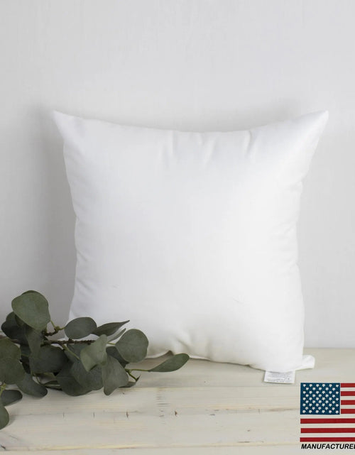 Load image into Gallery viewer, 8x8 | Square Angel Hair Insert | Indoor Outdoor Down Alternative Hypoallergenic Pillow Insert | Quality Insert | Premium Insert by UniikPillows
