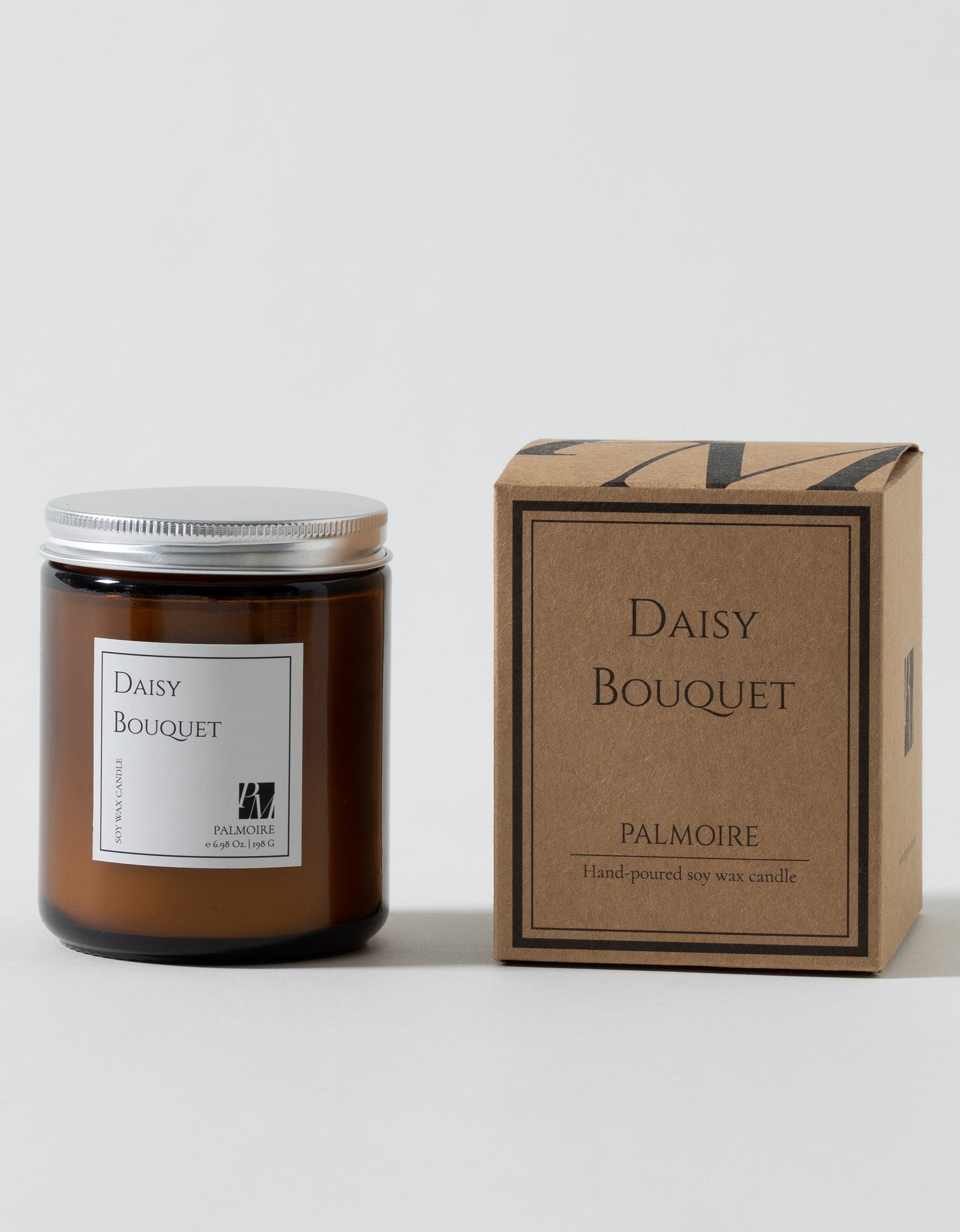 Daisy Bouquet Soy Wax Candle by PALMOIRE