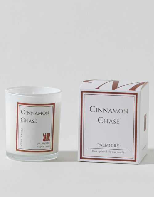 Load image into Gallery viewer, Cinnamon Chase Soy Wax Candle by PALMOIRE
