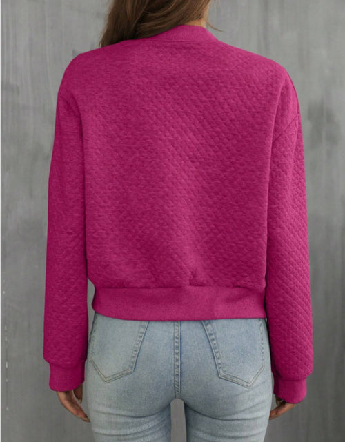 Load image into Gallery viewer, Zip Up Long Sleeve Jacket
